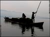 Gathering grass on Inle Lake